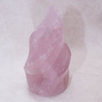 Rose Quartz Flame Crystals - 1 of a Kind