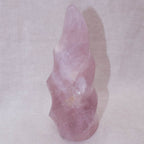Rose Quartz Flame Crystals - 1 of a Kind