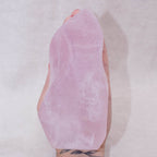 Rose Quartz Flame Crystals - 1 of a Kind
