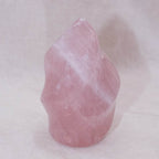Rose Quartz Flame Crystals - 1 of a Kind