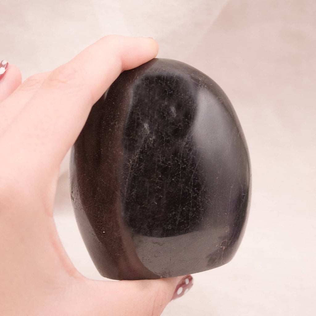 Black Tourmaline Crystal Freeform - 1 of a Kind