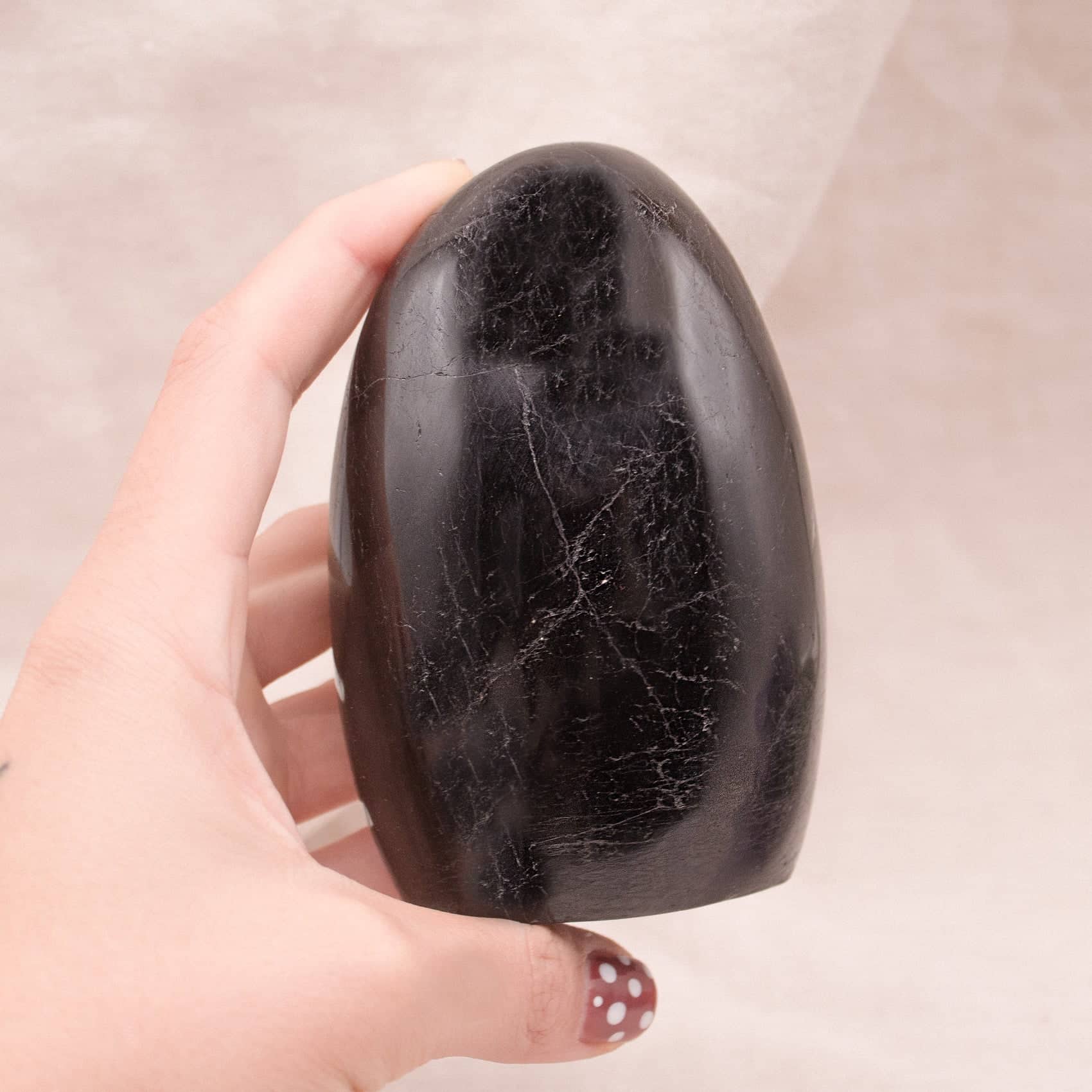 Black Tourmaline Crystal Freeform - 1 of a Kind