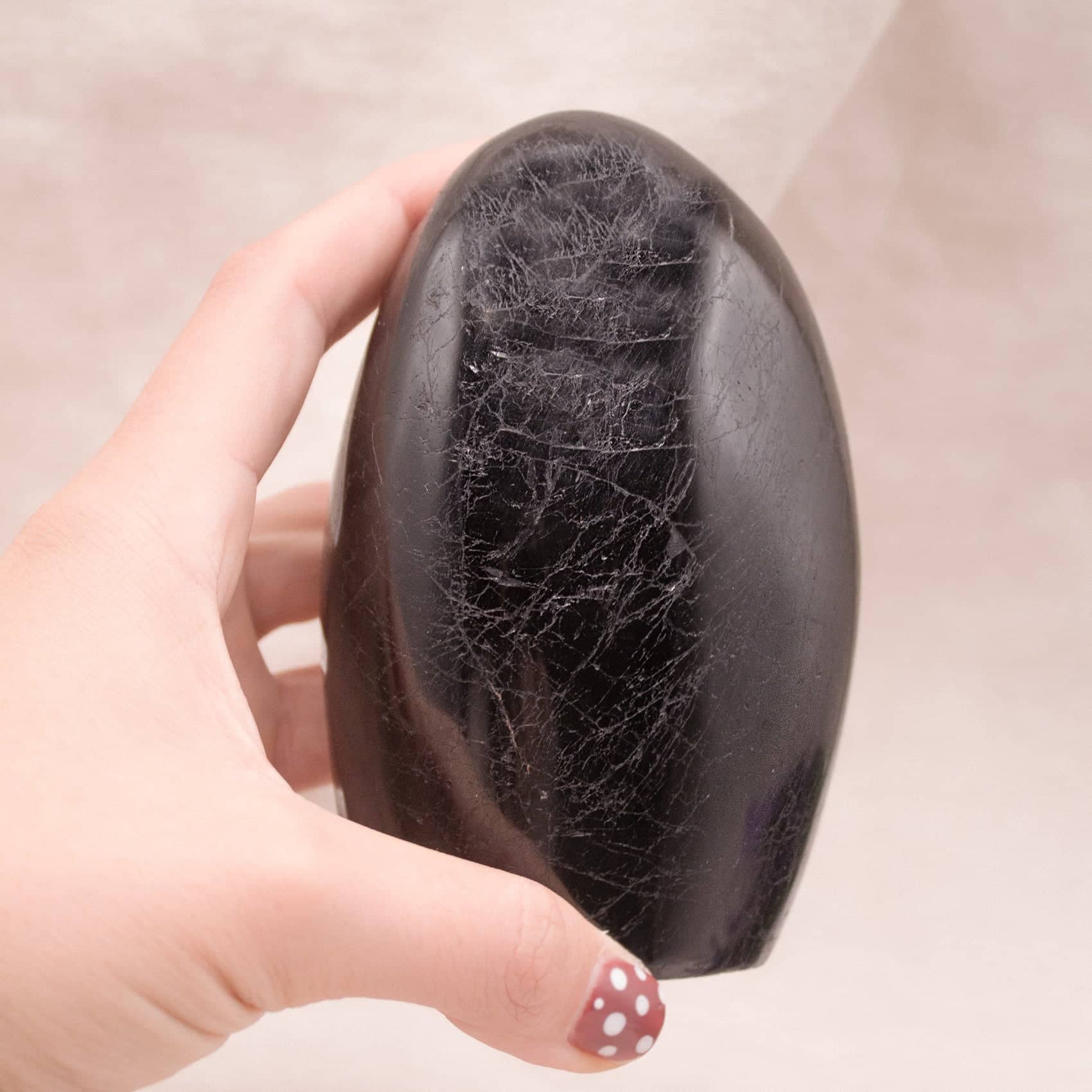 Black Tourmaline Crystal Freeform - 1 of a Kind