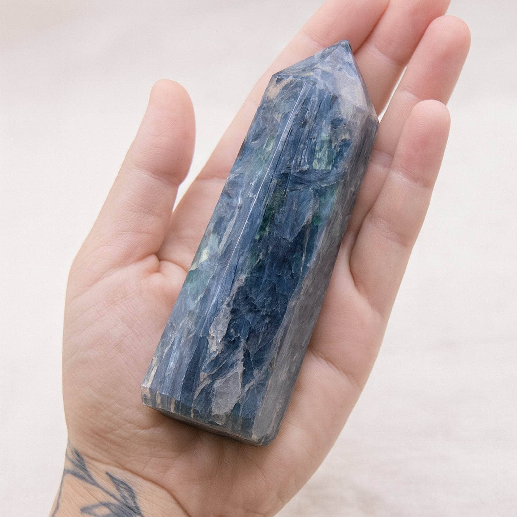 Kyanite Freeform Tower