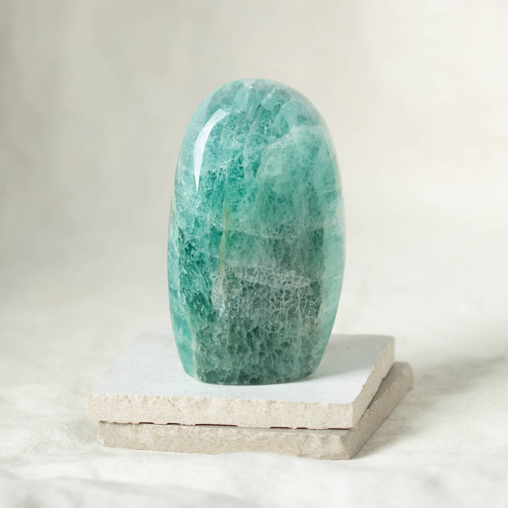 Green Fluorite Freeform - 1 of a Kind