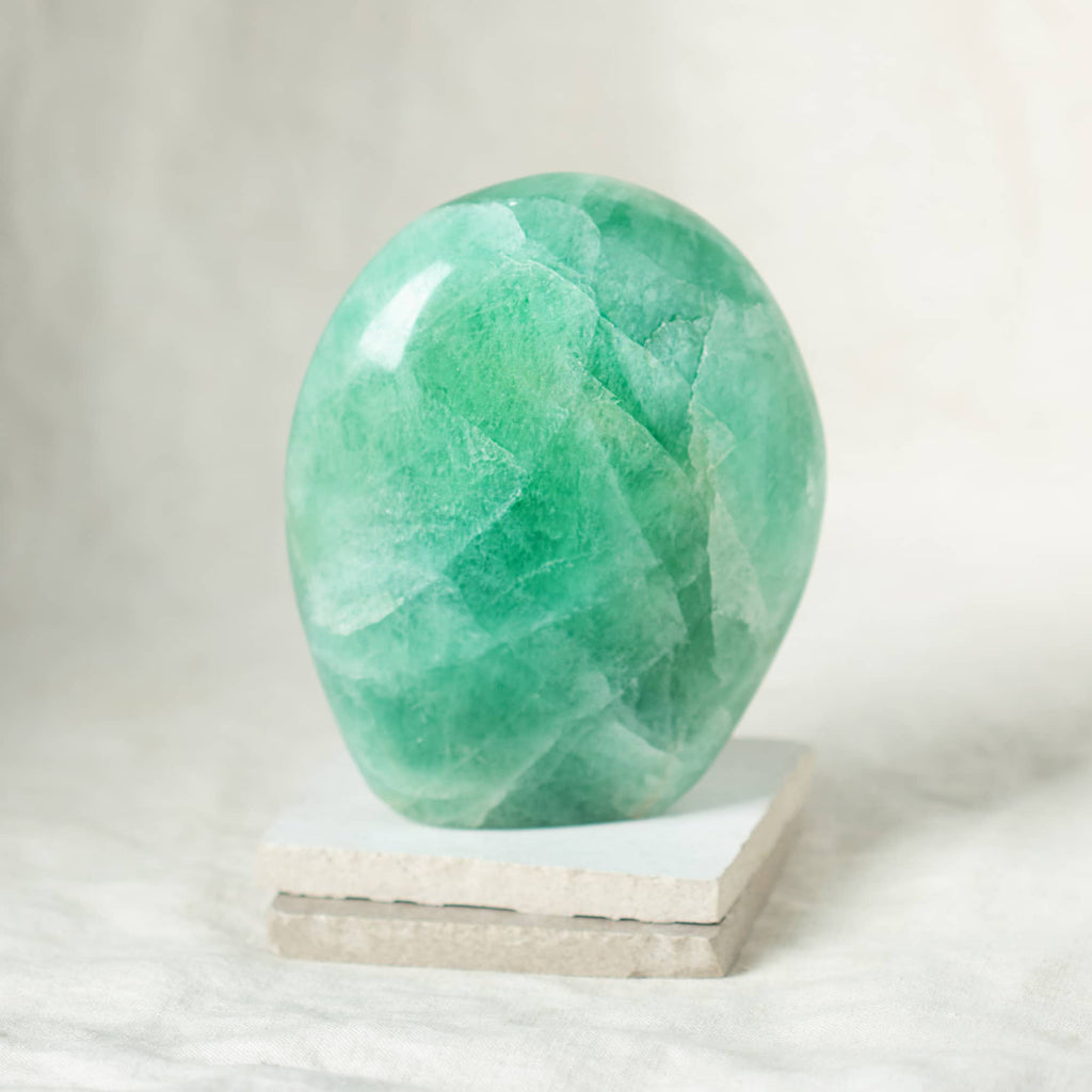Green Fluorite Freeform - 1 of a Kind