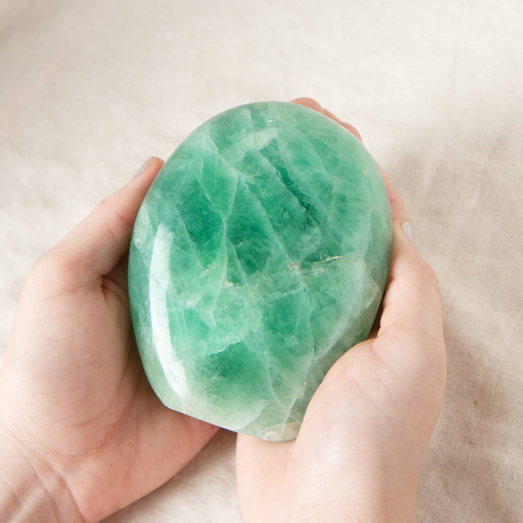 Green Fluorite Freeform - 1 of a Kind