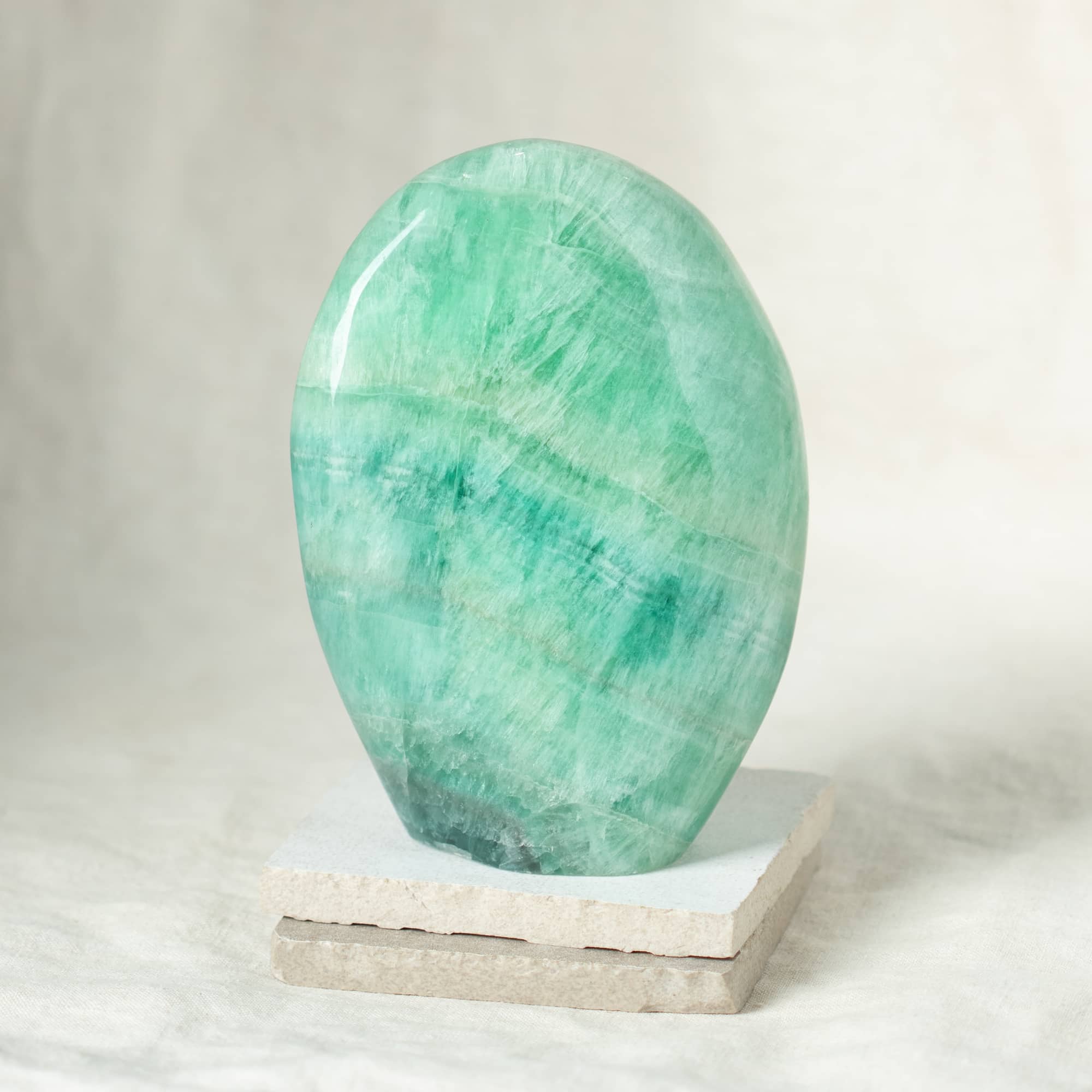 Green Fluorite Freeform - 1 of a Kind