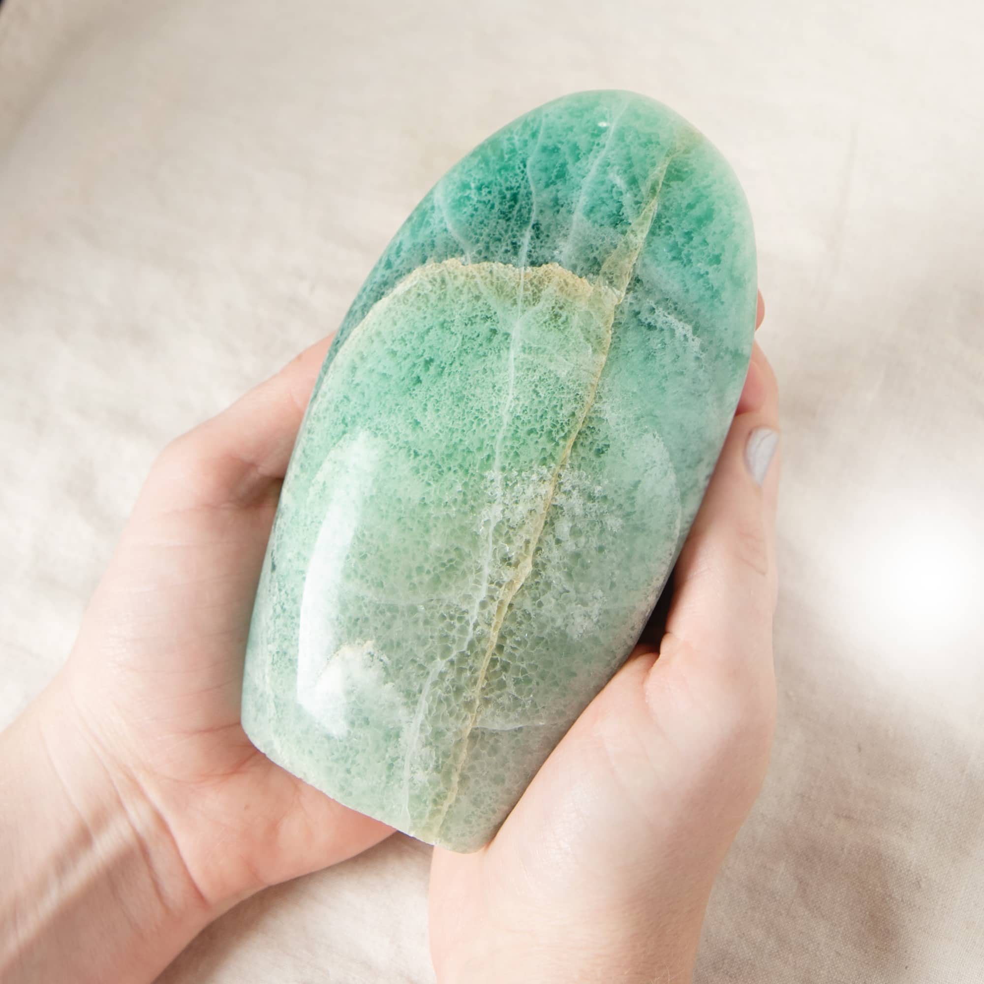 Green Fluorite Freeform - 1 of a Kind