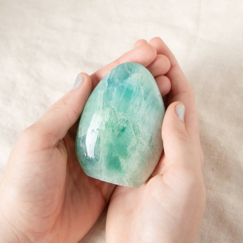 Green Fluorite Freeform - 1 of a Kind
