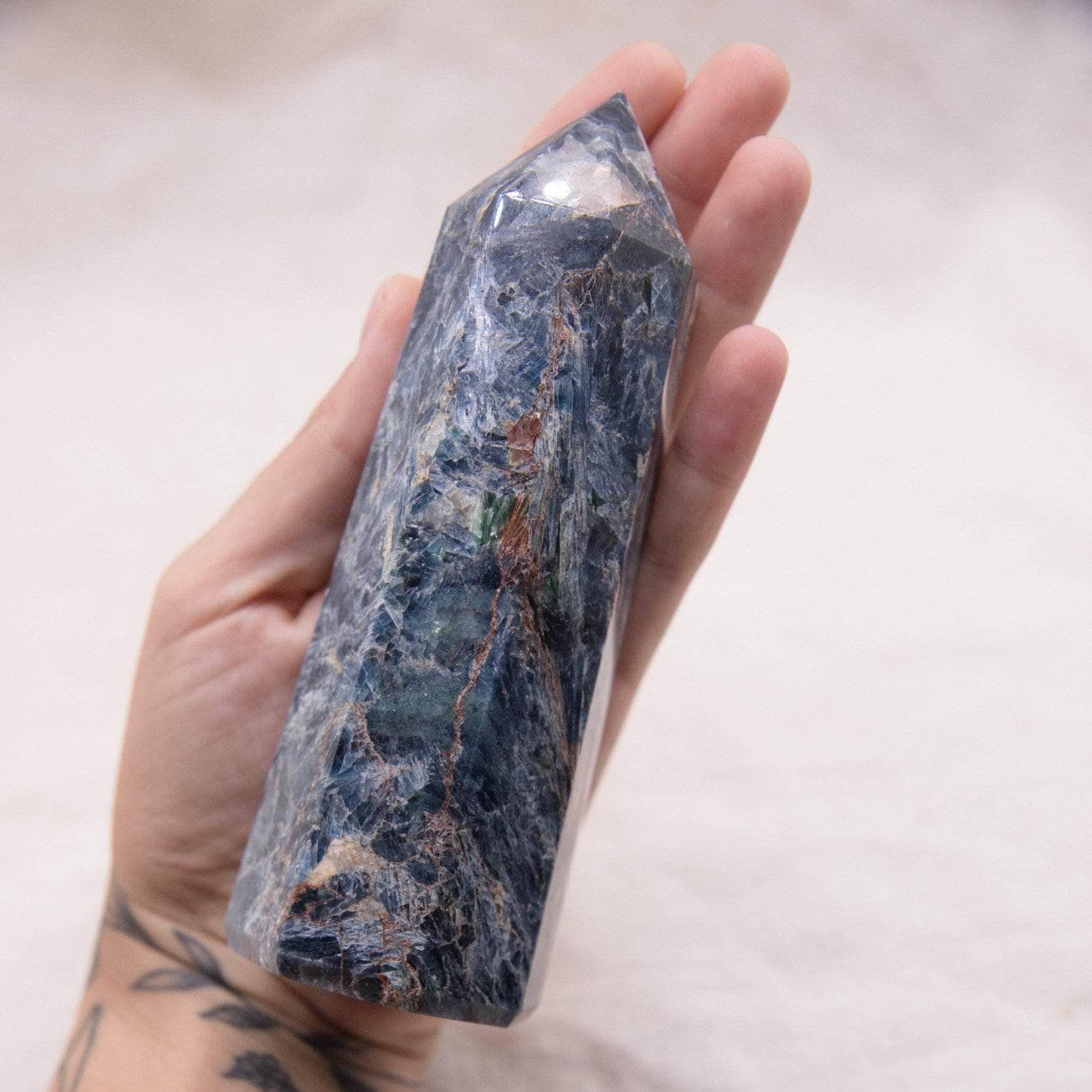 Kyanite Freeform Tower
