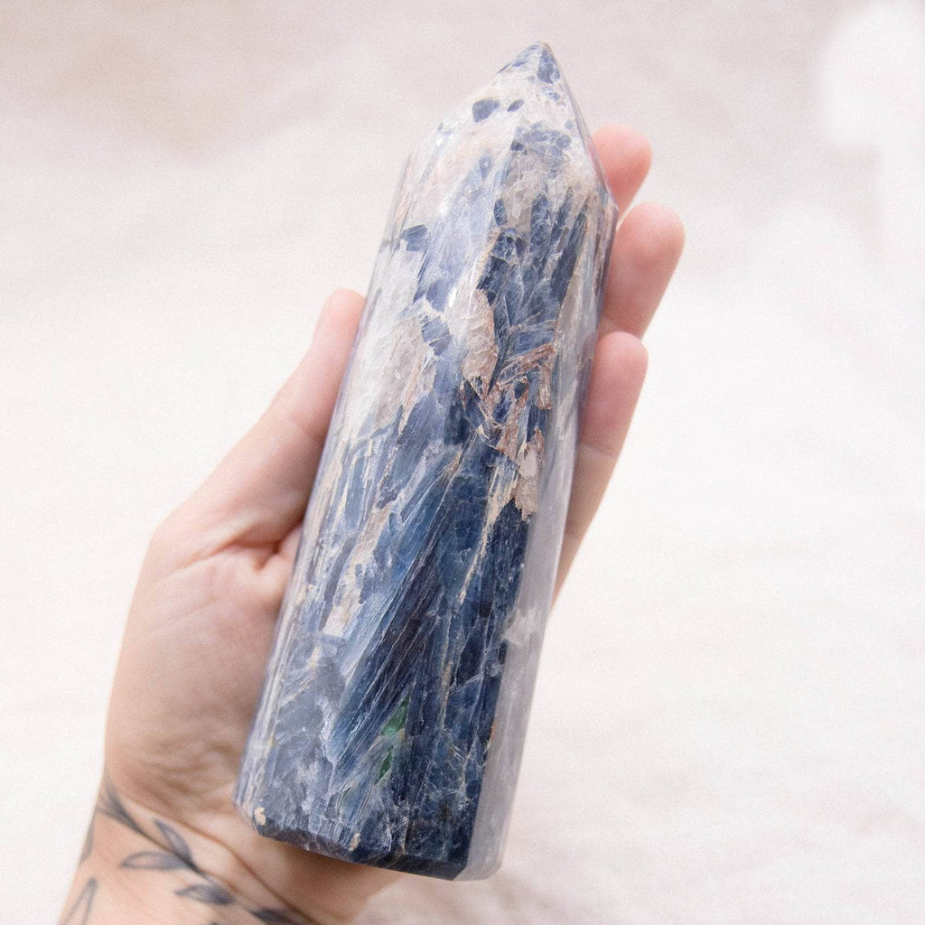 Kyanite Freeform Tower
