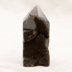 Rare Black Septarian Geode Freeform Crystal - 1 of a Kind