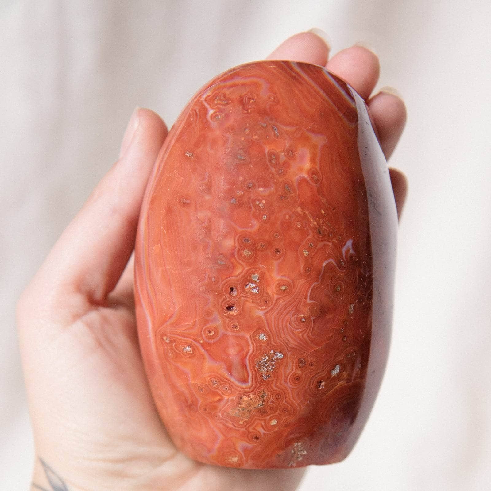 Carnelian Freeform Crystals - 1 of a Kind