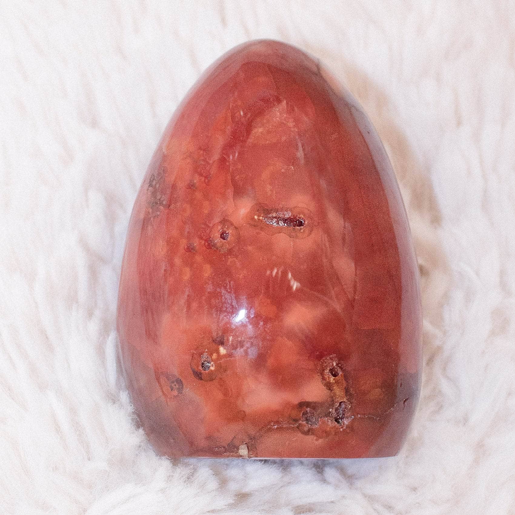 Carnelian Freeform Crystals - 1 of a Kind