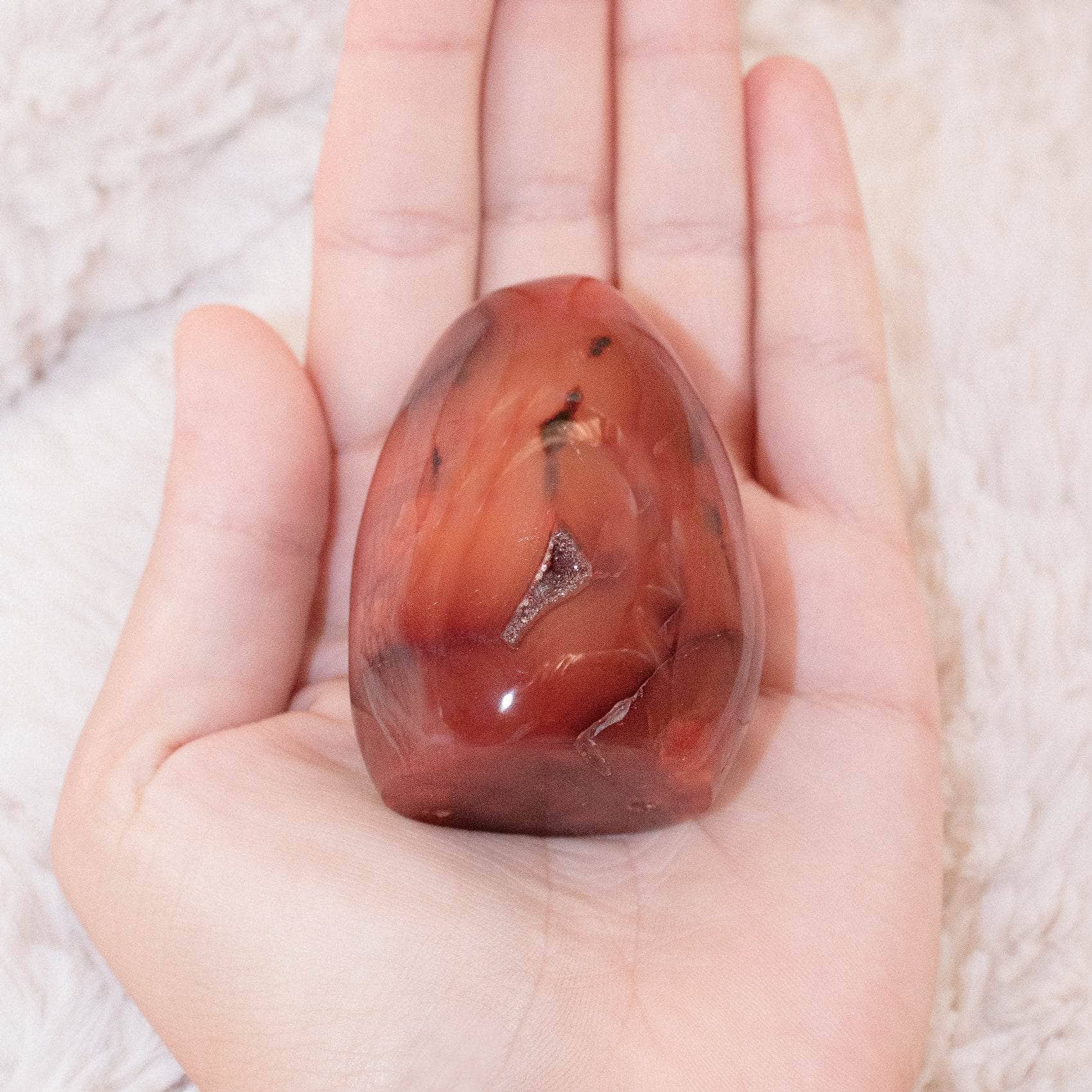 Carnelian Freeform Crystals - 1 of a Kind