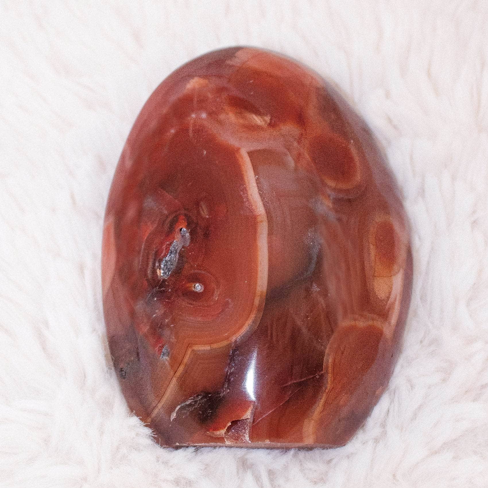 Carnelian Freeform Crystals - 1 of a Kind