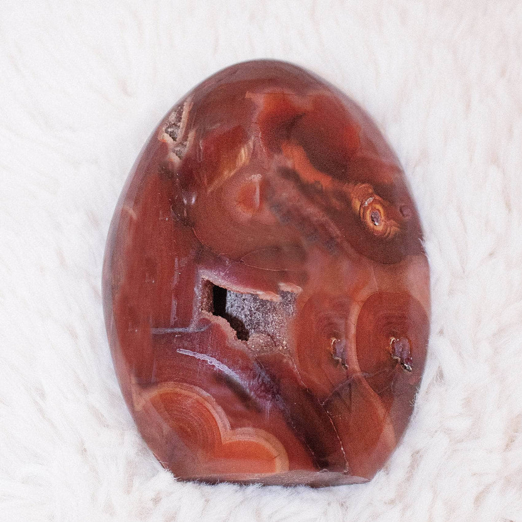 Carnelian Freeform Crystals - 1 of a Kind