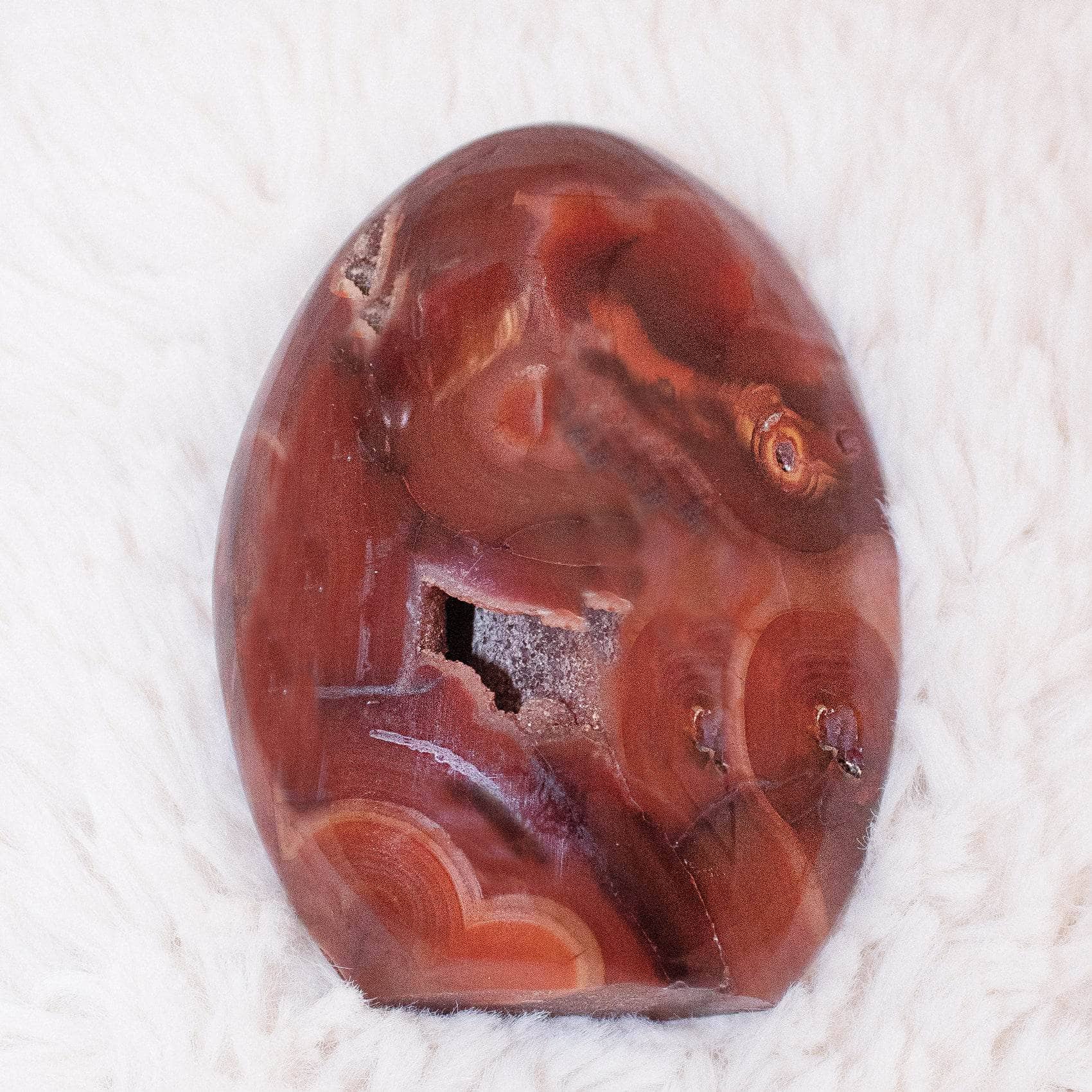 Carnelian Freeform Crystals - 1 of a Kind