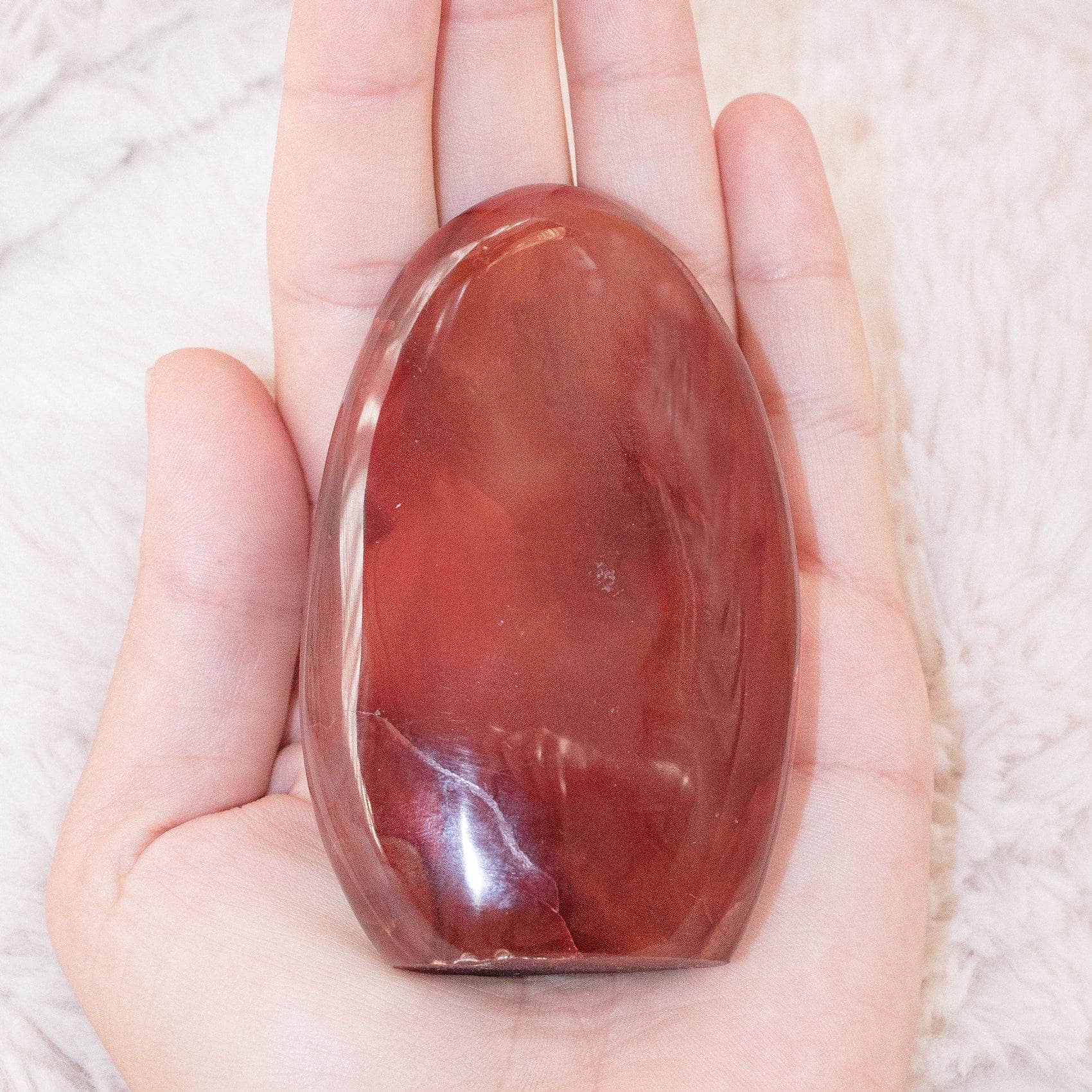 Carnelian Freeform Crystals - 1 of a Kind