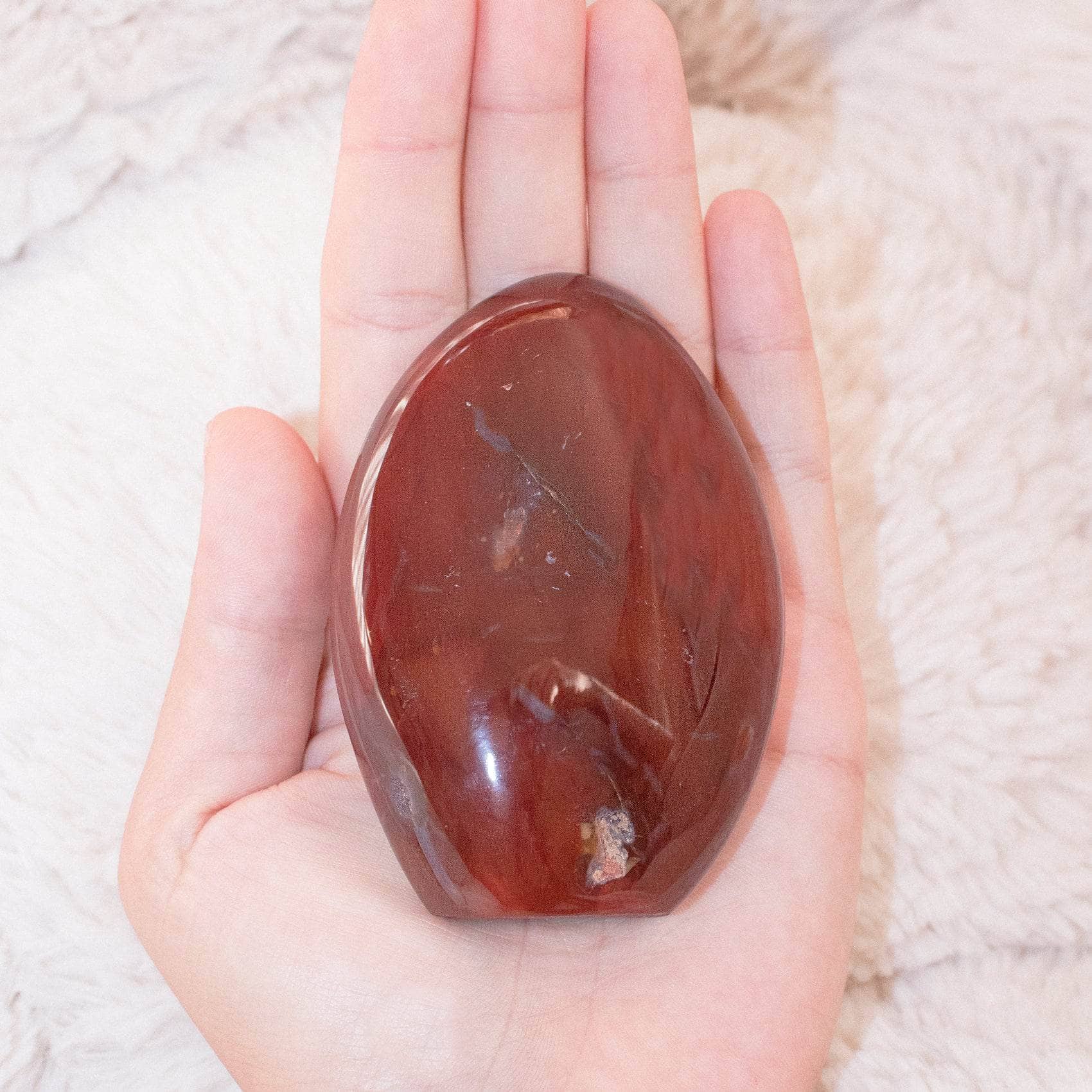 Carnelian Freeform Crystals - 1 of a Kind