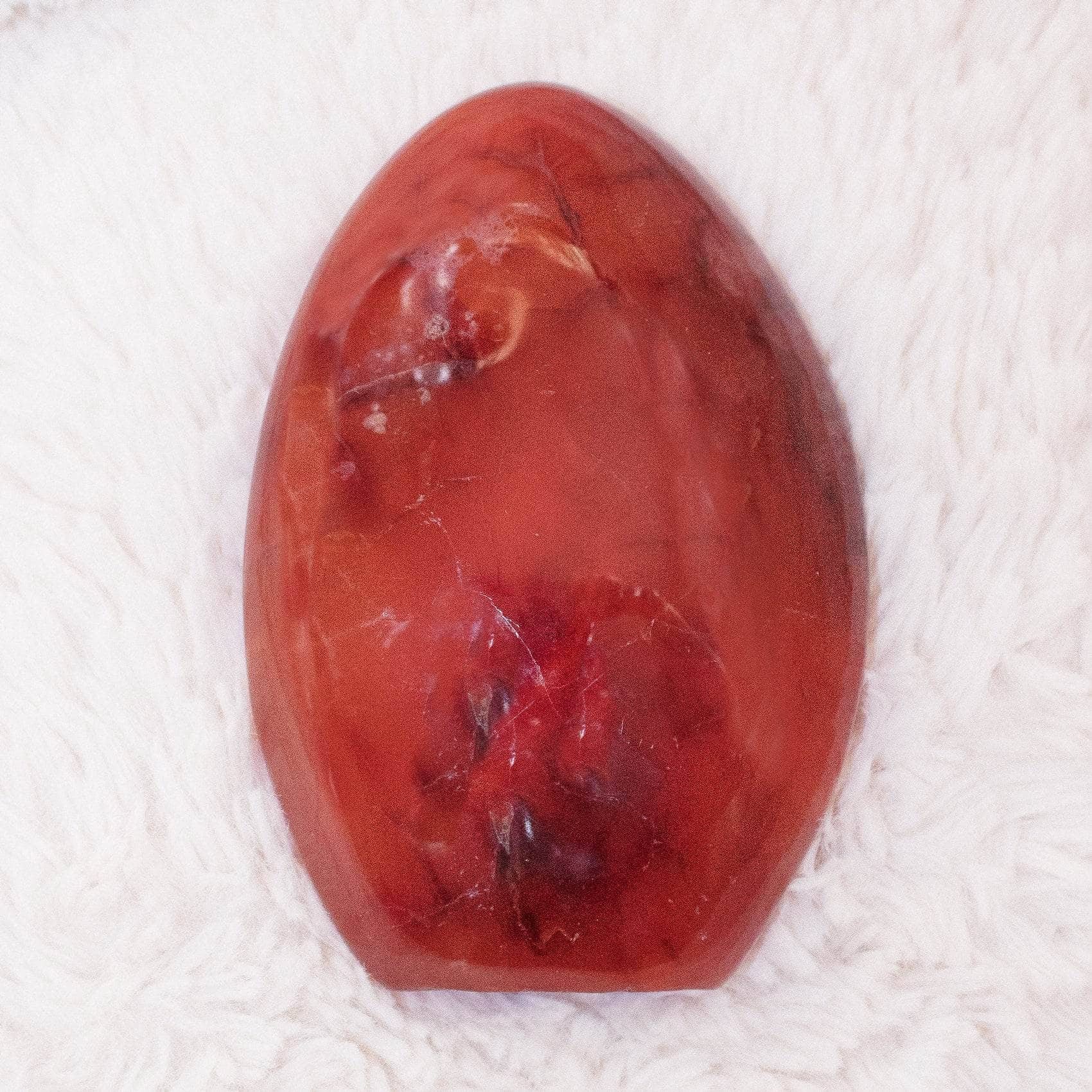 Carnelian Freeform Crystals - 1 of a Kind