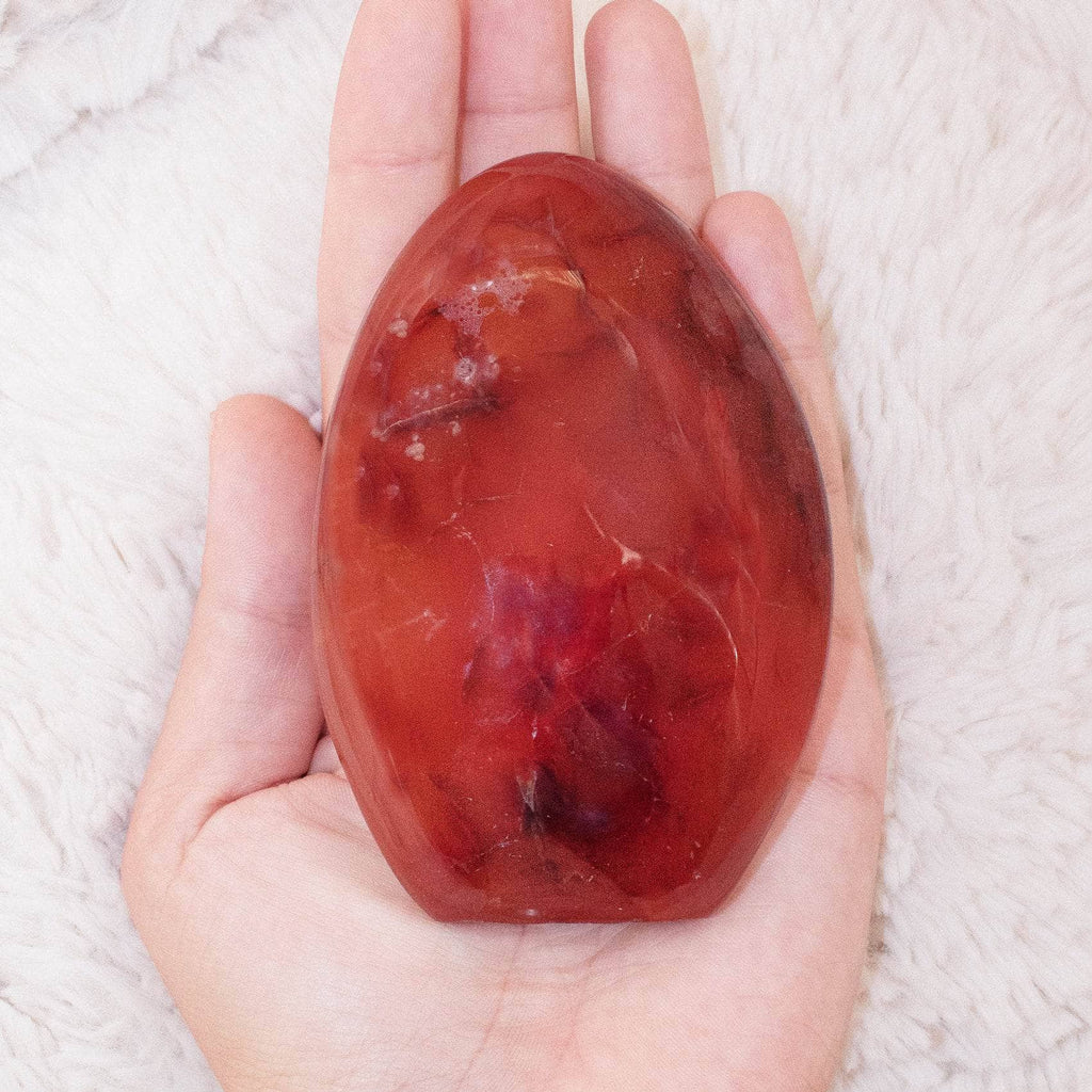 Carnelian Freeform Crystals - 1 of a Kind
