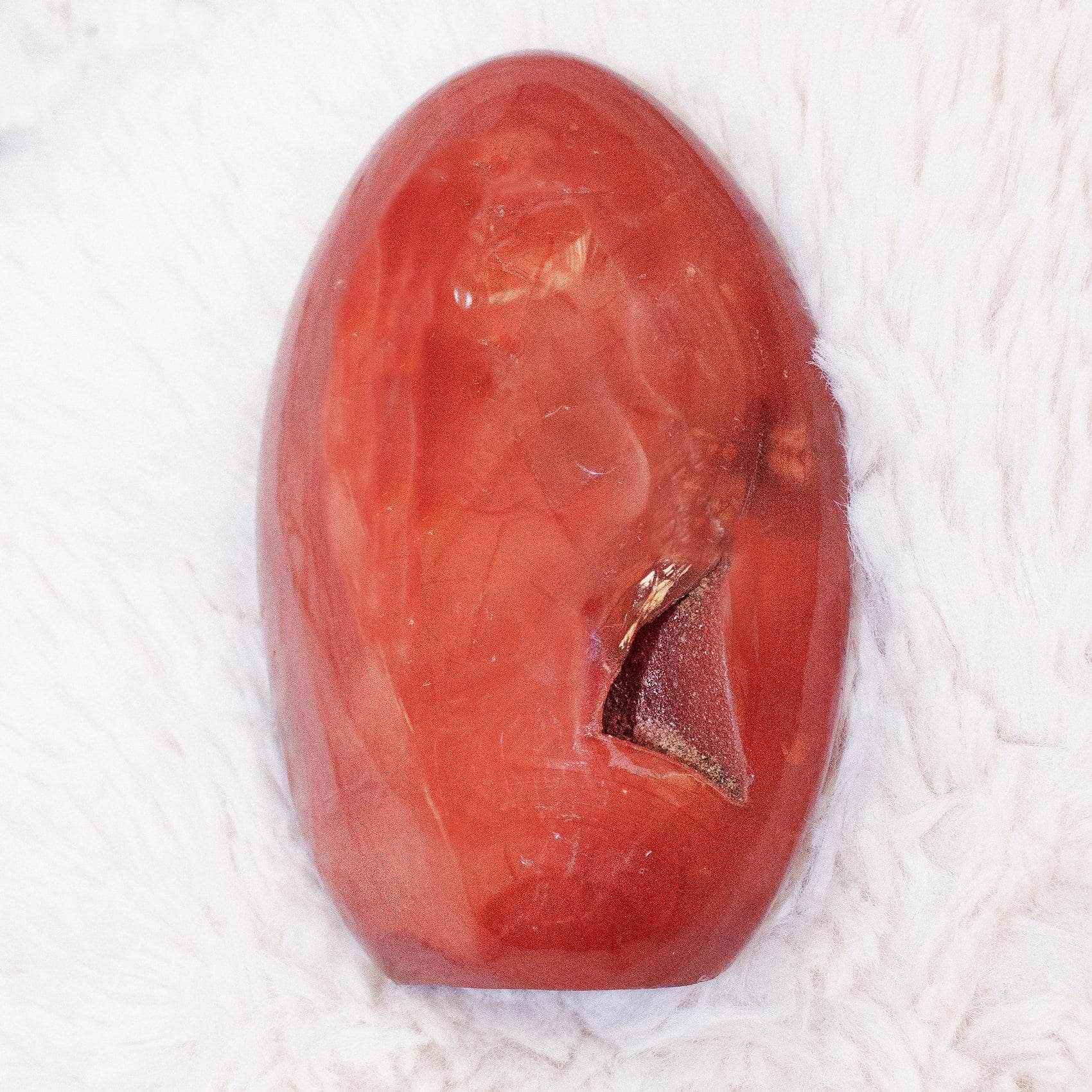 Carnelian Freeform Crystals - 1 of a Kind