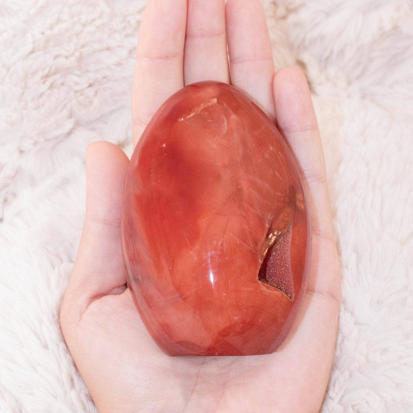 Carnelian Freeform Crystals - 1 of a Kind