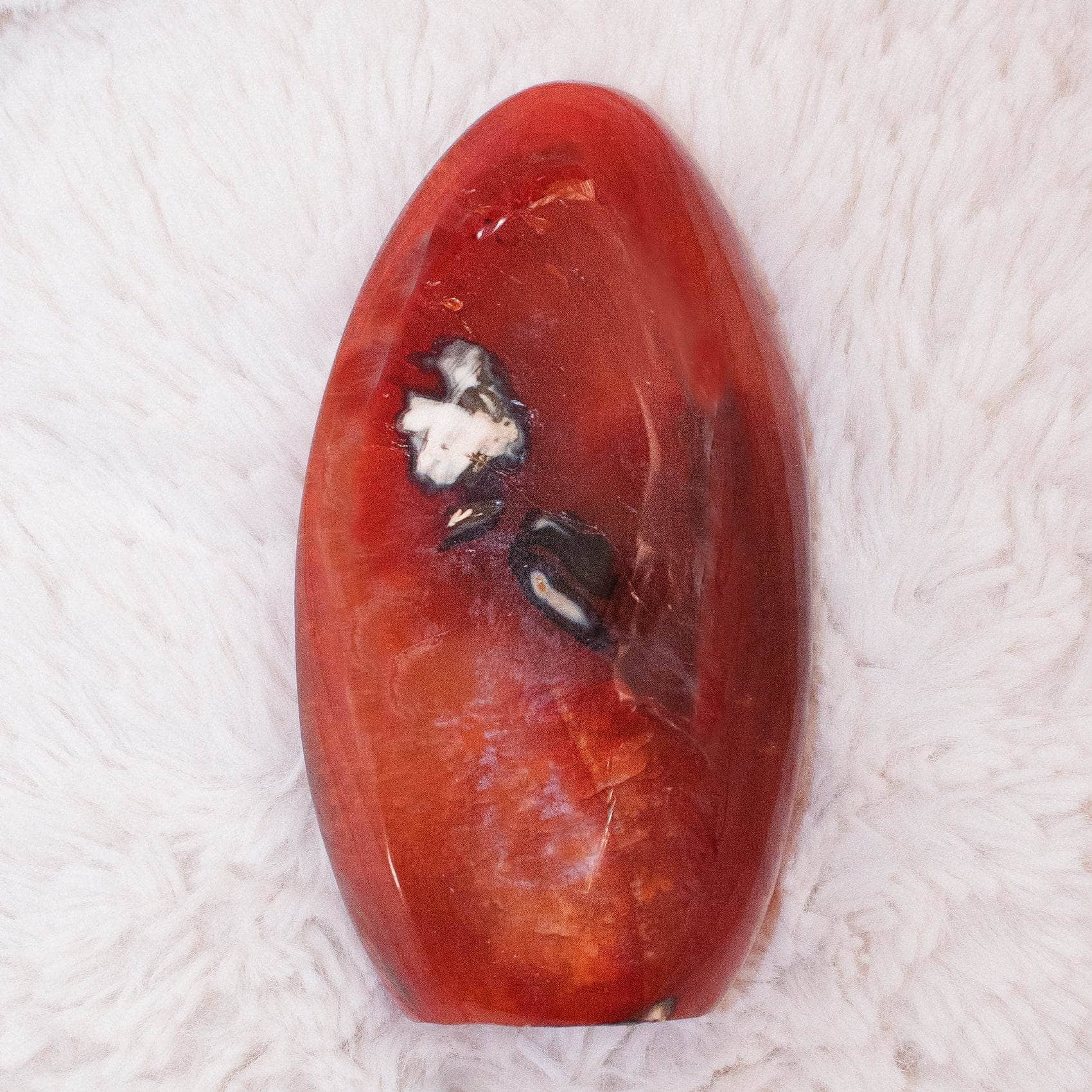 Carnelian Freeform Crystals - 1 of a Kind