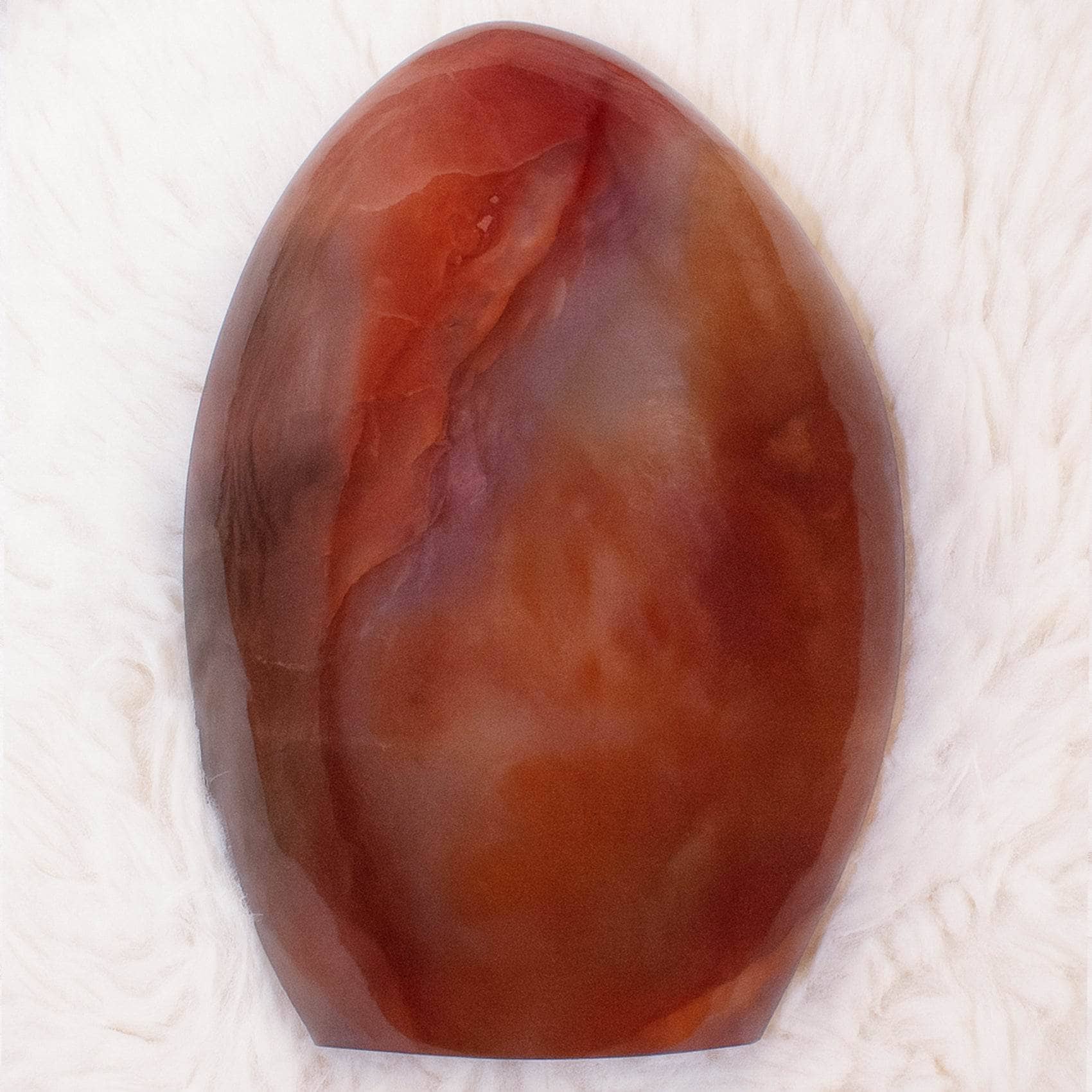 Carnelian Freeform Crystals - 1 of a Kind