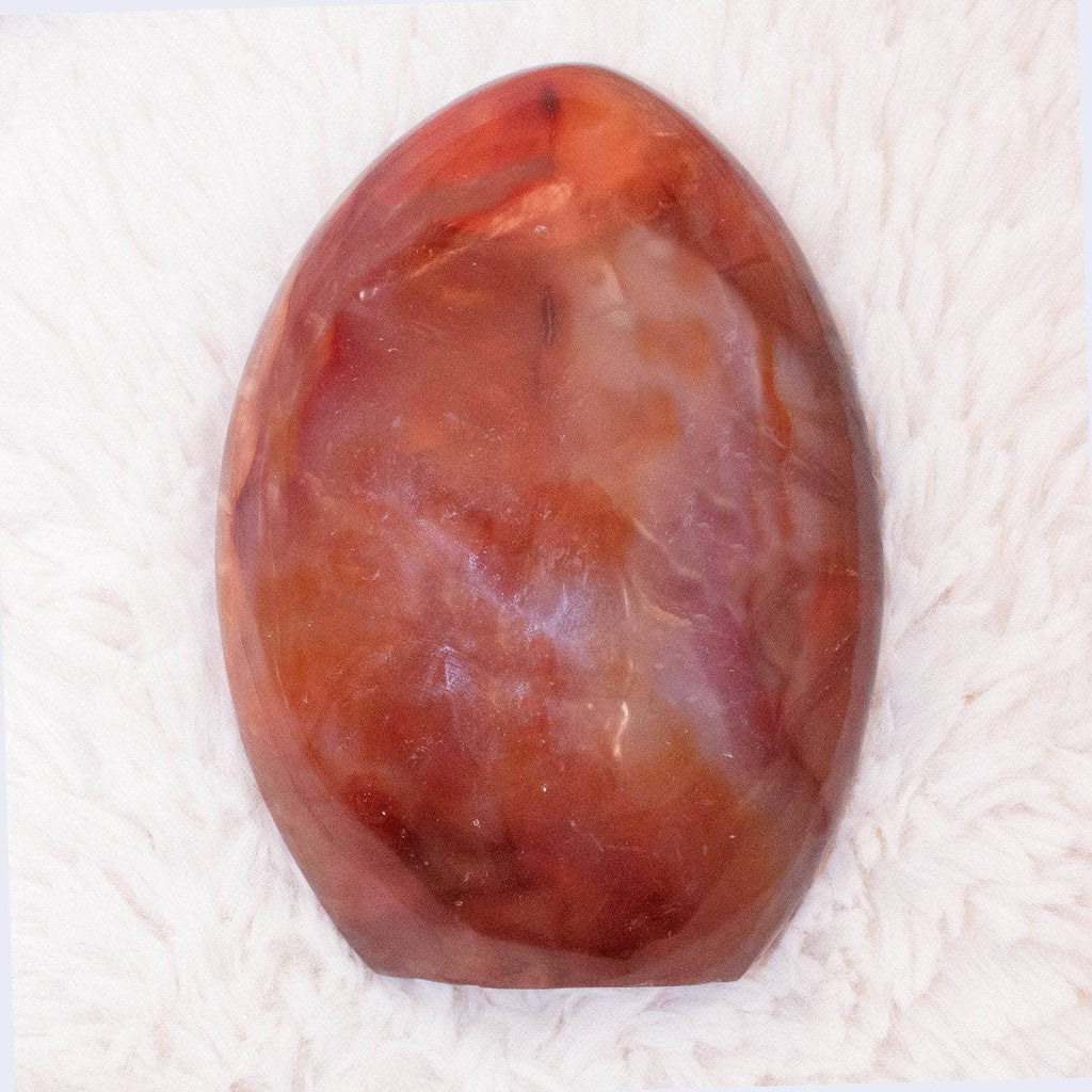 Carnelian Freeform Crystals - 1 of a Kind