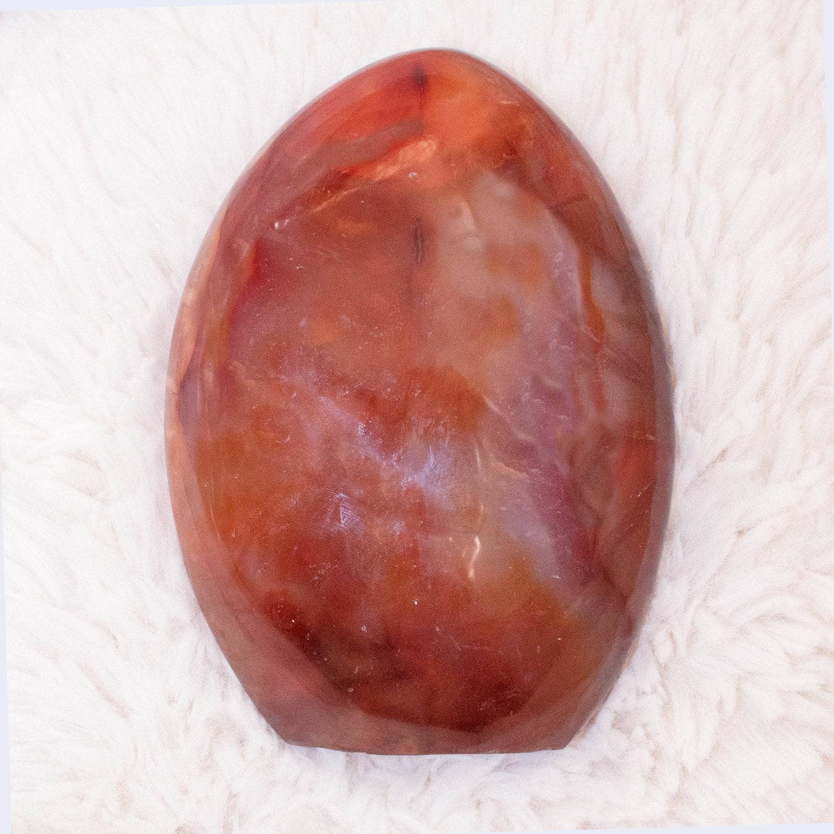 Carnelian Freeform Crystals - 1 of a Kind