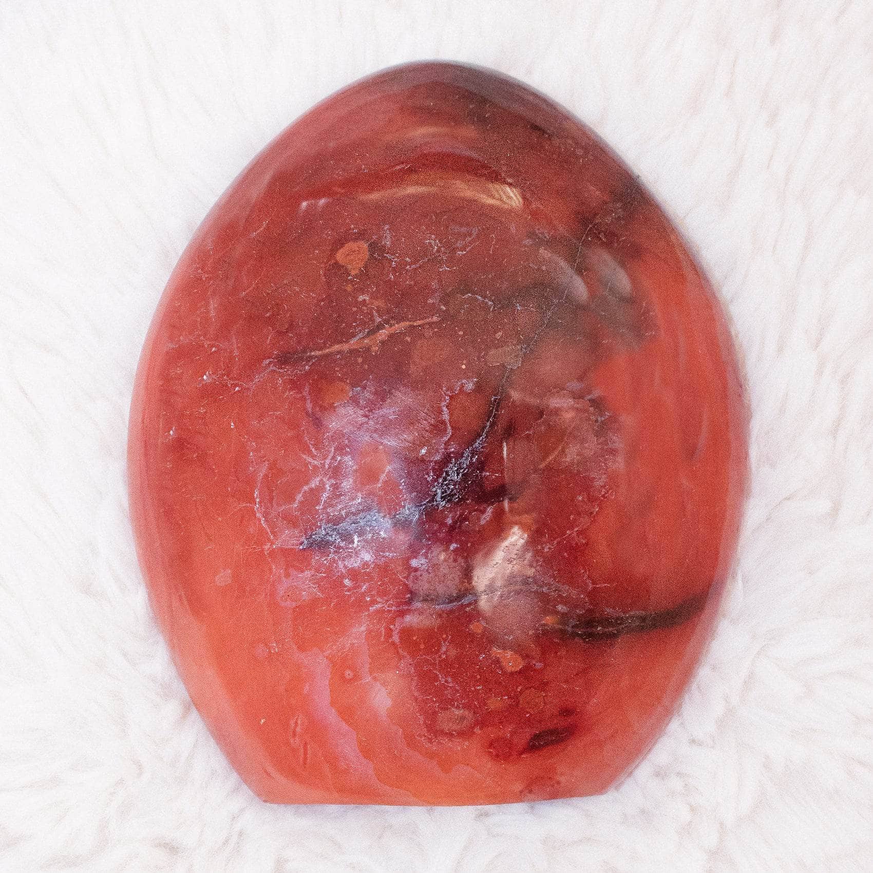 Carnelian Freeform Crystals - 1 of a Kind