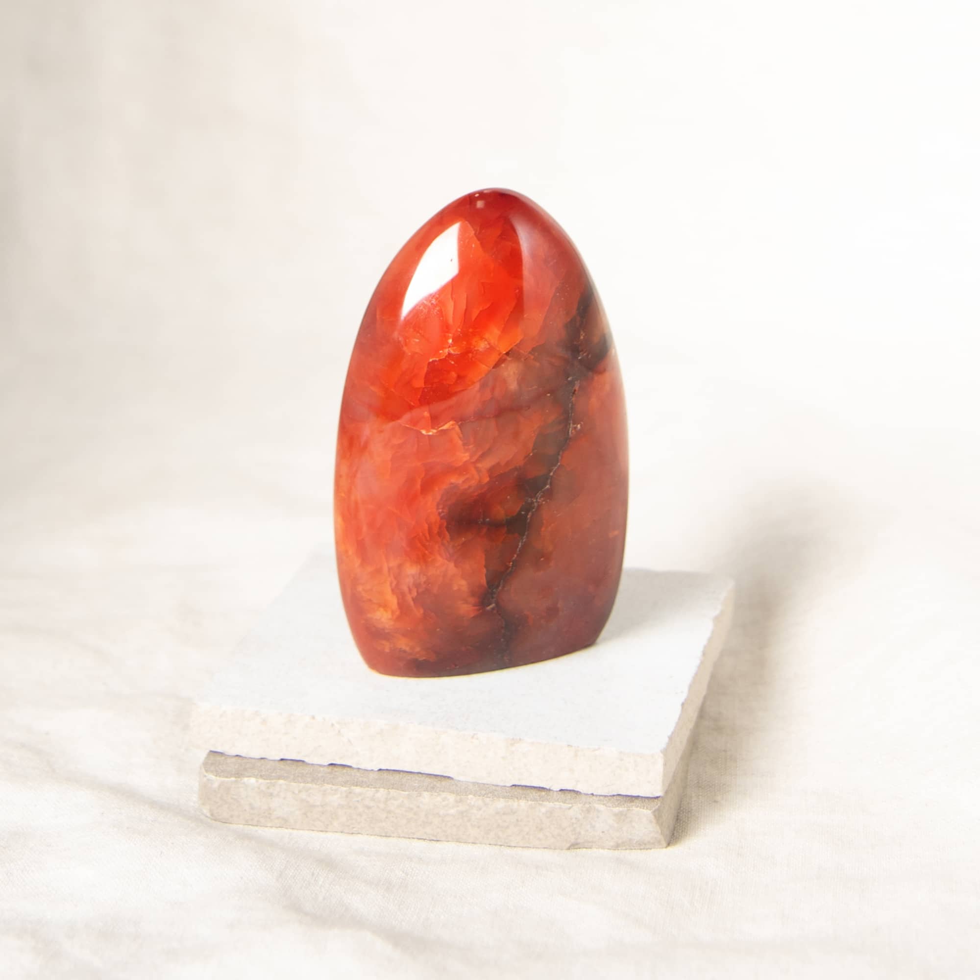 Carnelian Freeform Crystals - 1 of a Kind