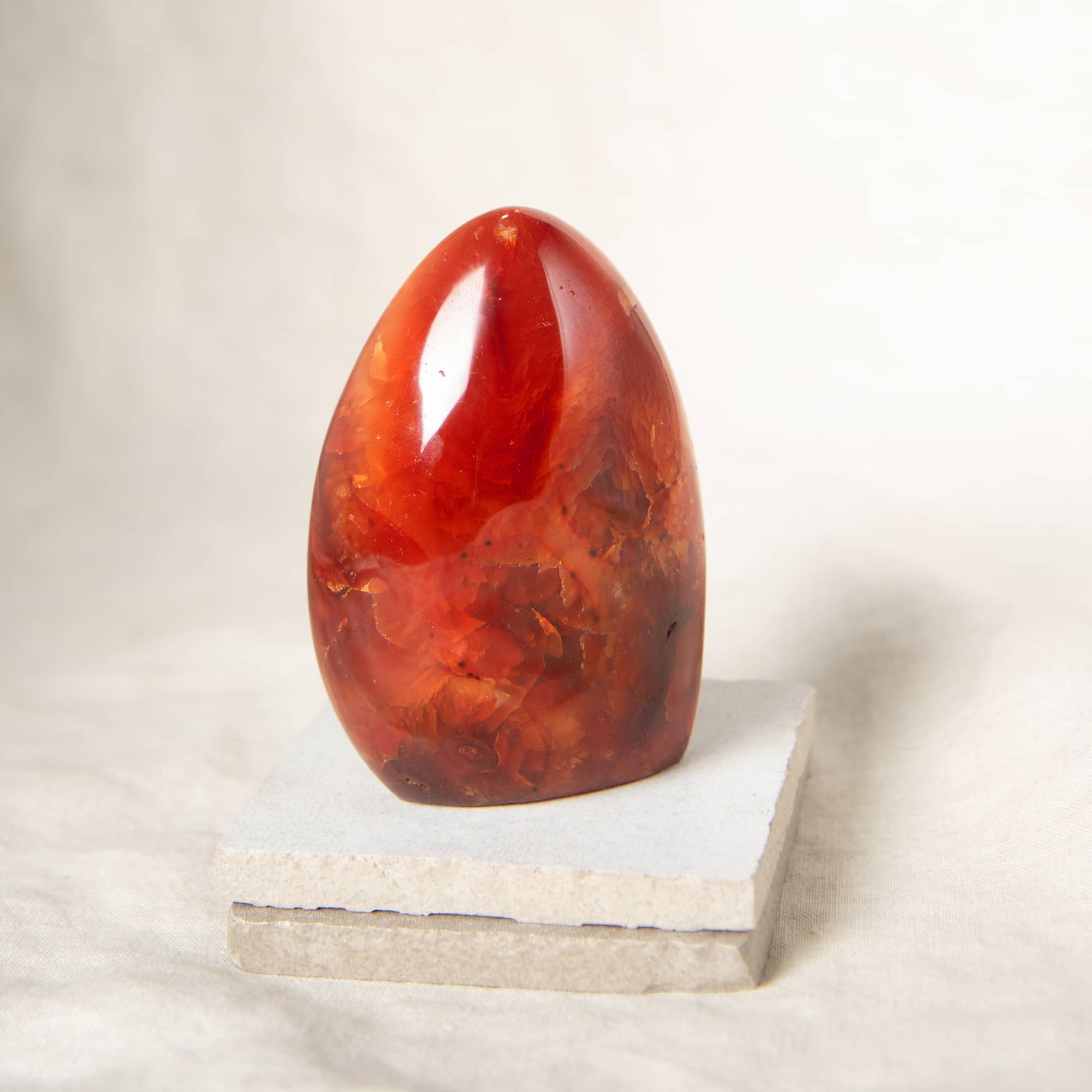 Carnelian Freeform Crystals - 1 of a Kind