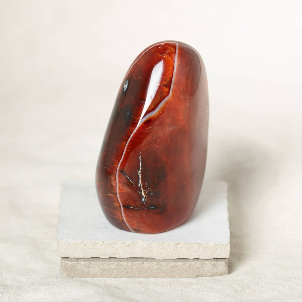 Carnelian Freeform Crystals - 1 of a Kind