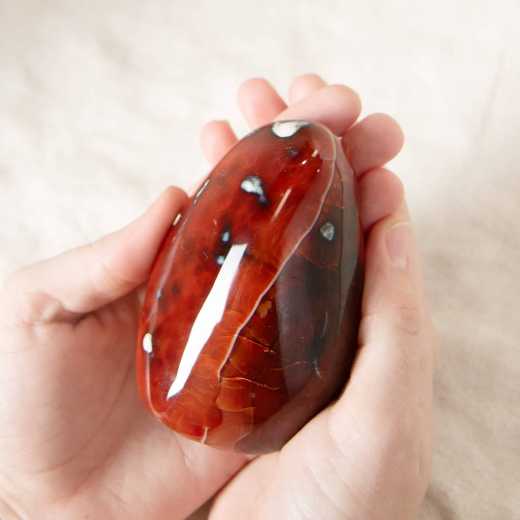 Carnelian Freeform Crystals - 1 of a Kind