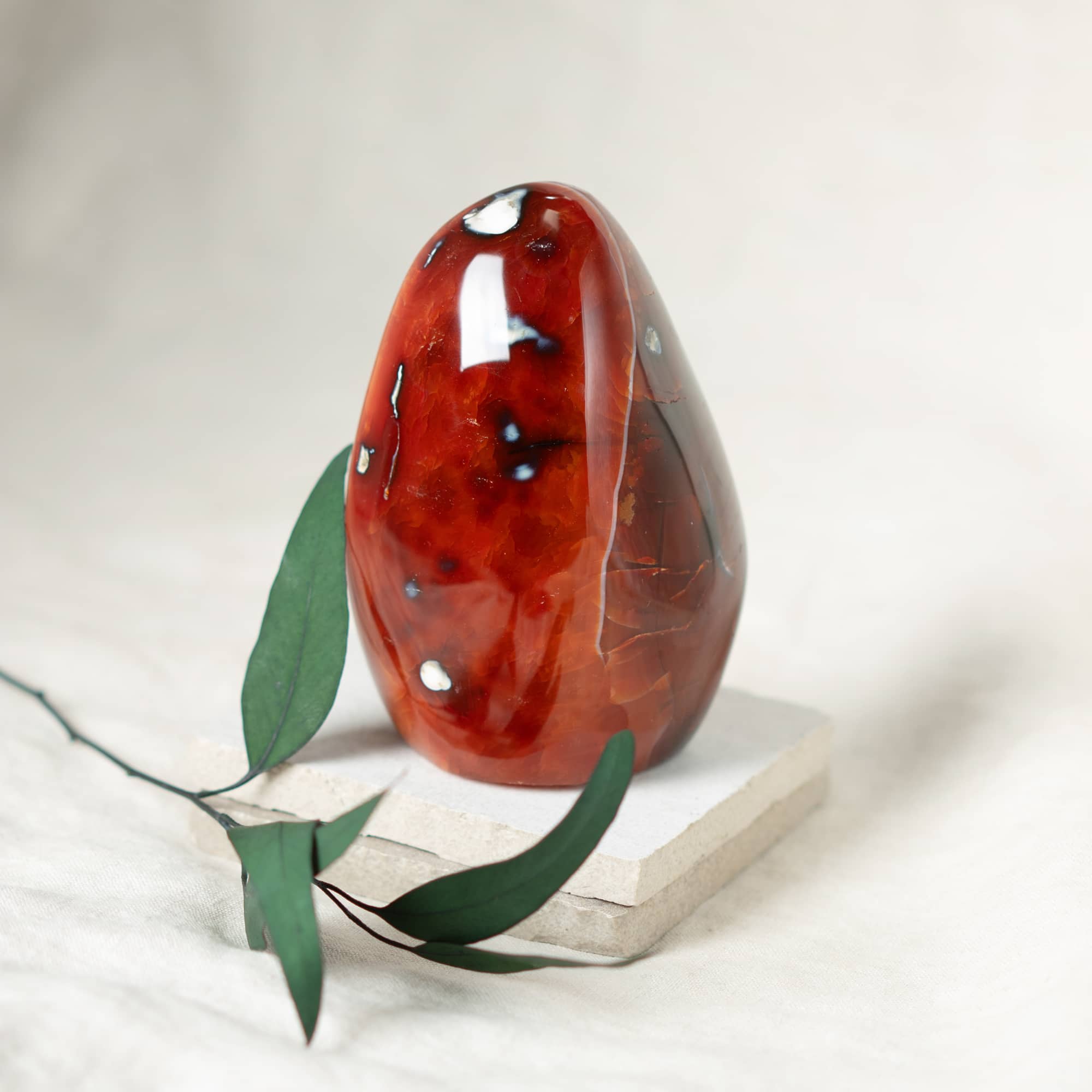 Carnelian Freeform Crystals - 1 of a Kind