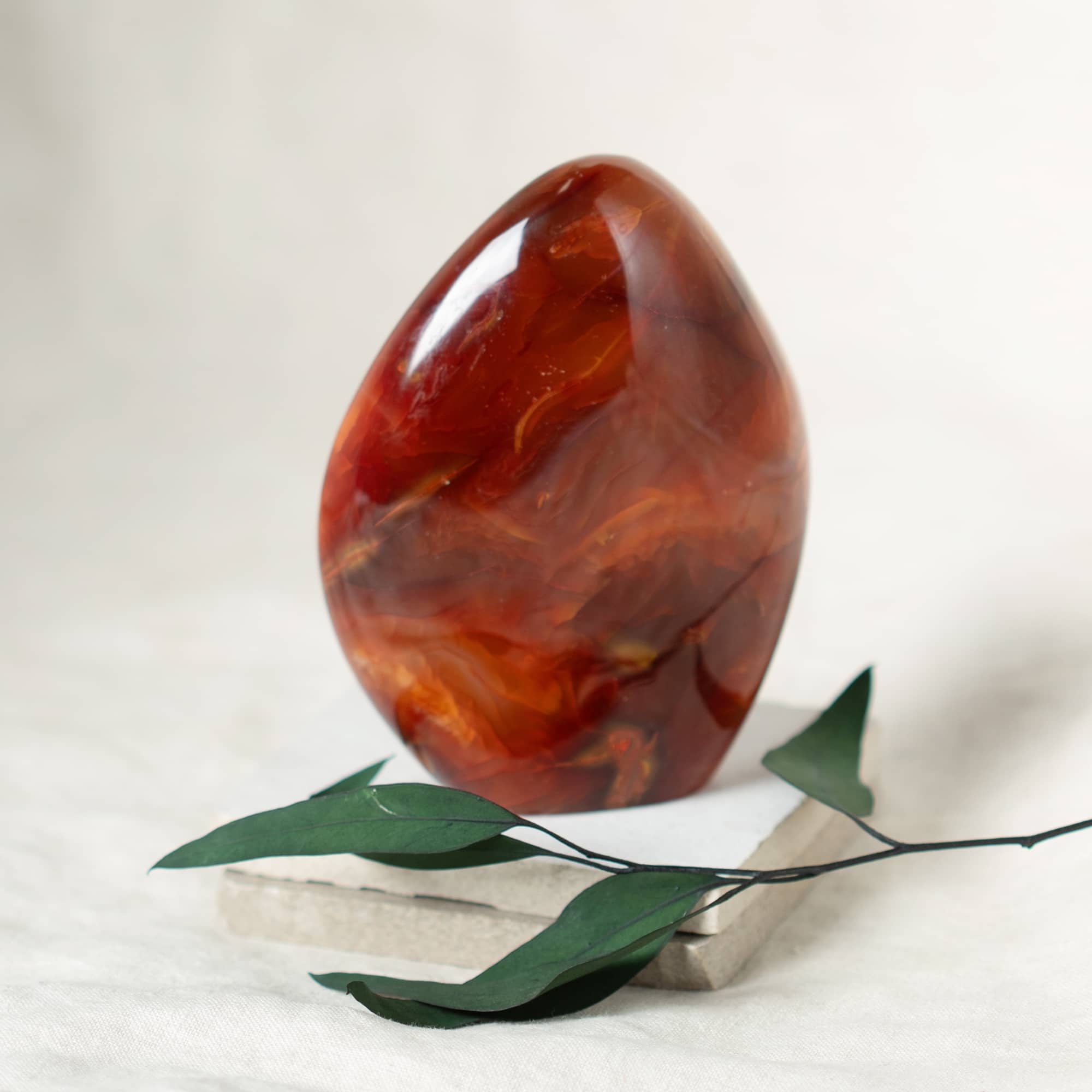 Carnelian Freeform Crystals - 1 of a Kind