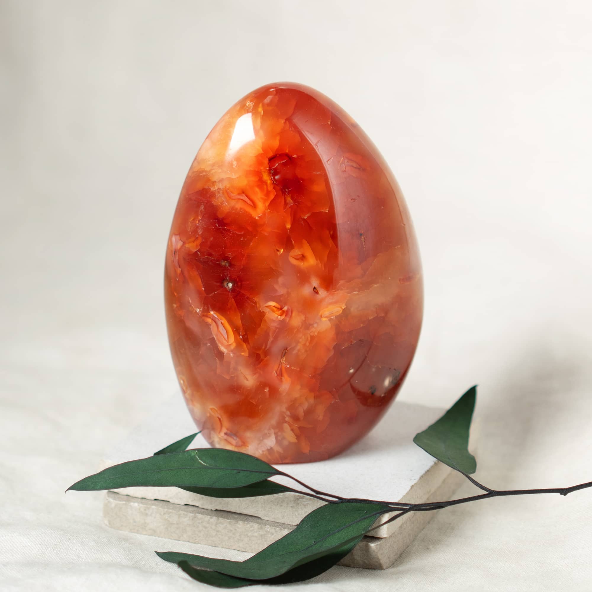 Carnelian Freeform Crystals - 1 of a Kind