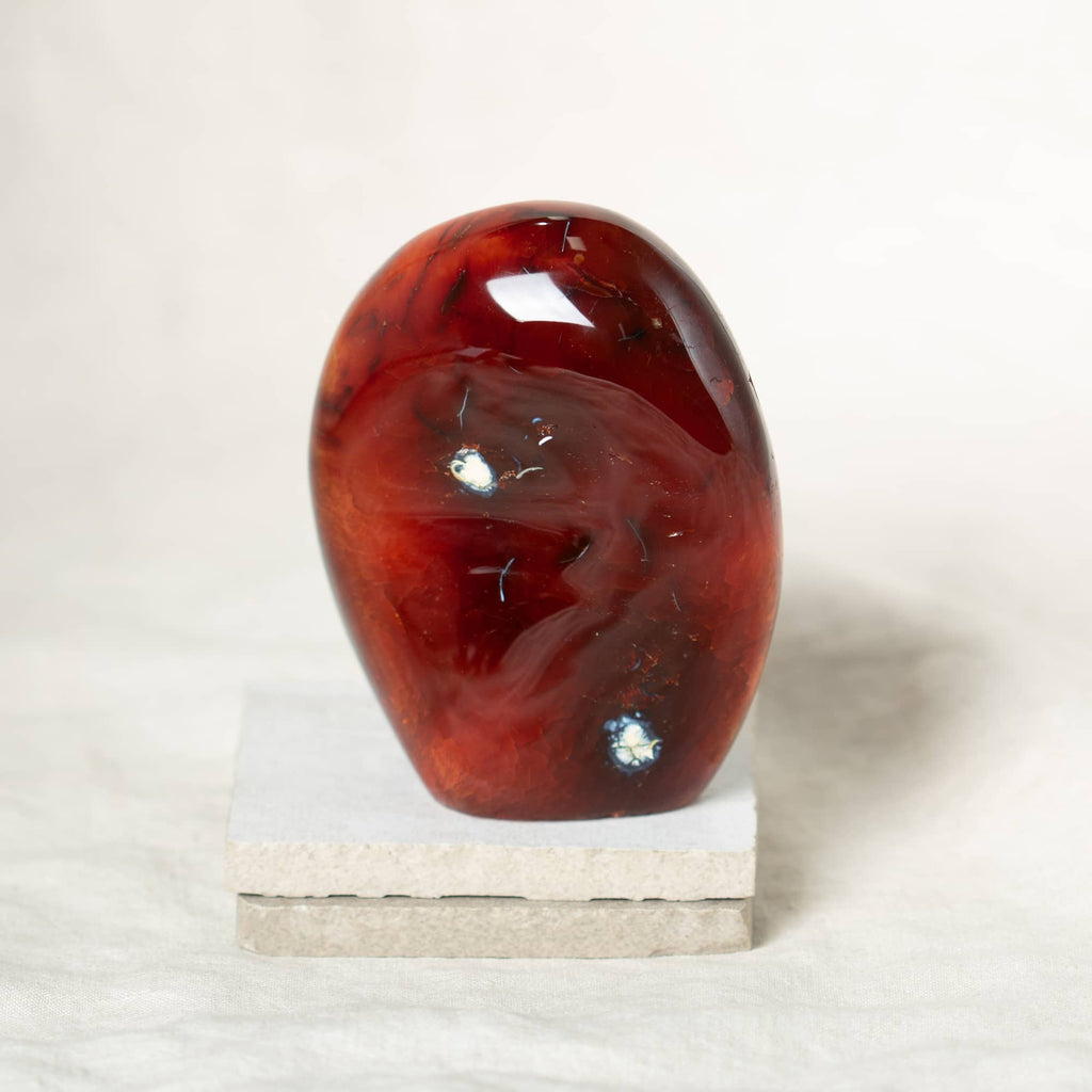 Carnelian Freeform Crystals - 1 of a Kind