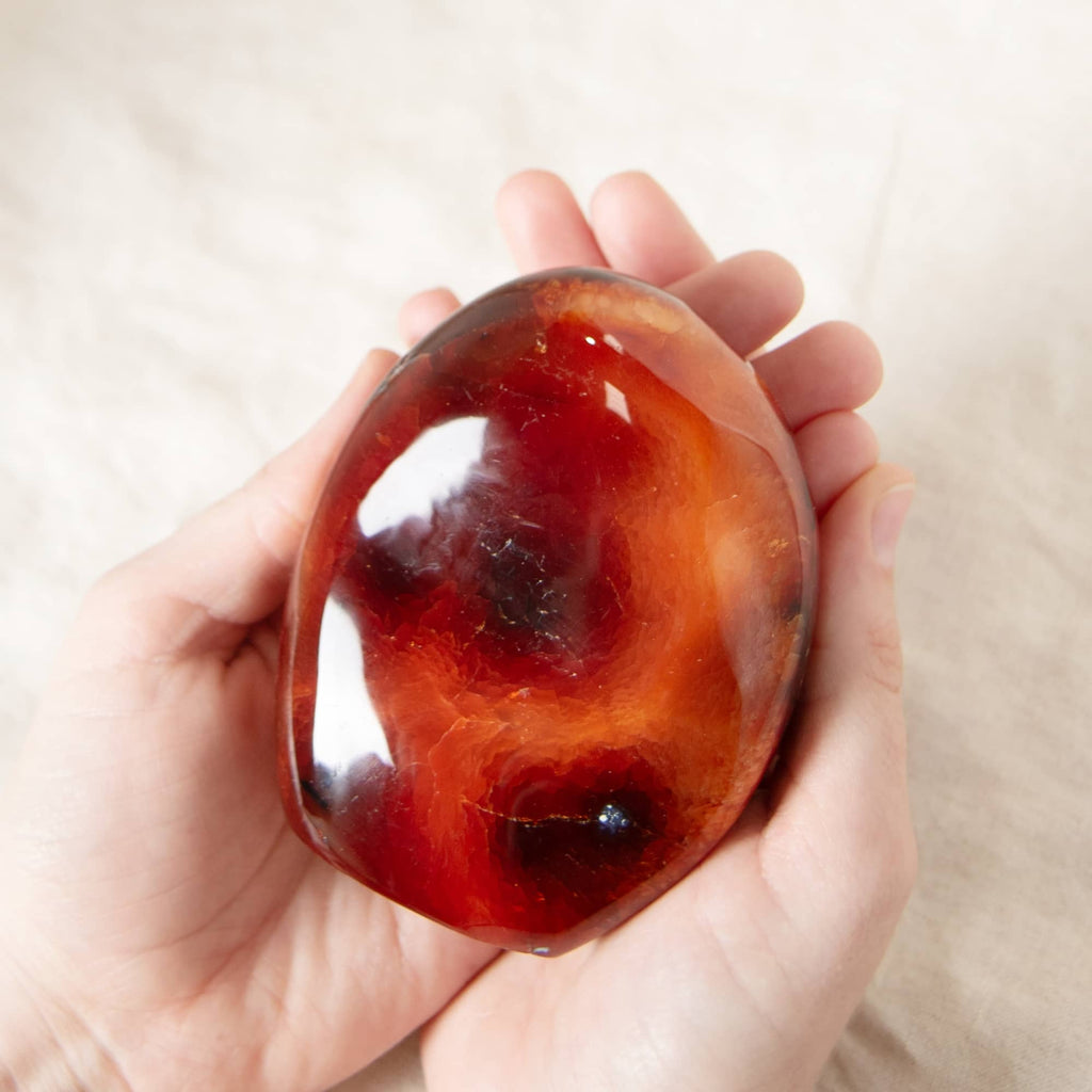 Carnelian Freeform Crystals - 1 of a Kind