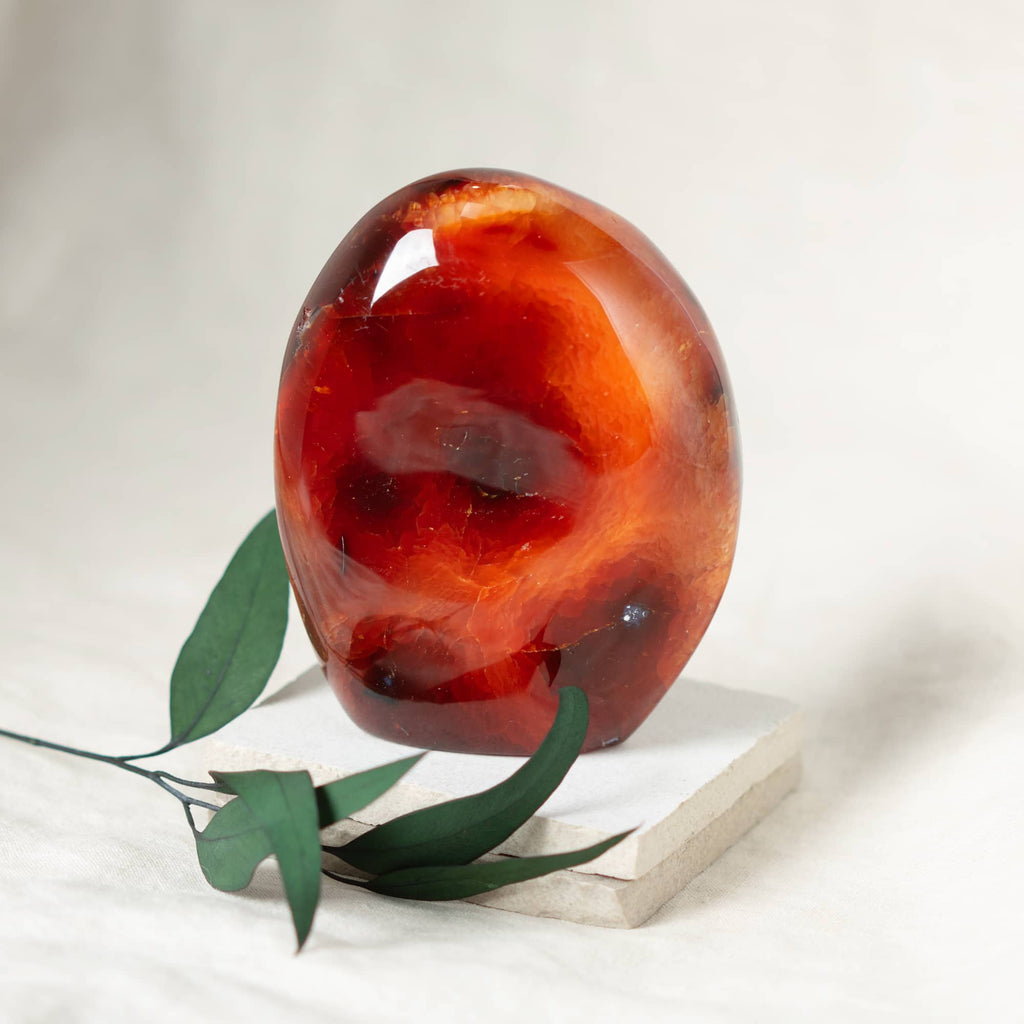 Carnelian Freeform Crystals - 1 of a Kind