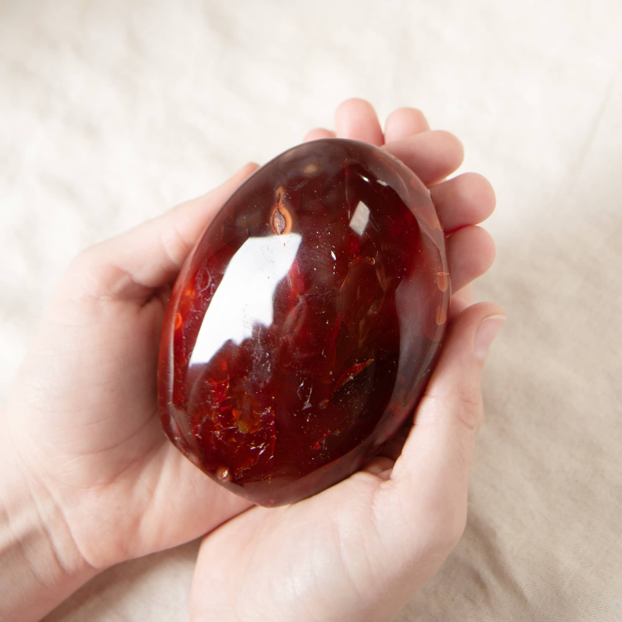 Carnelian Freeform Crystals - 1 of a Kind