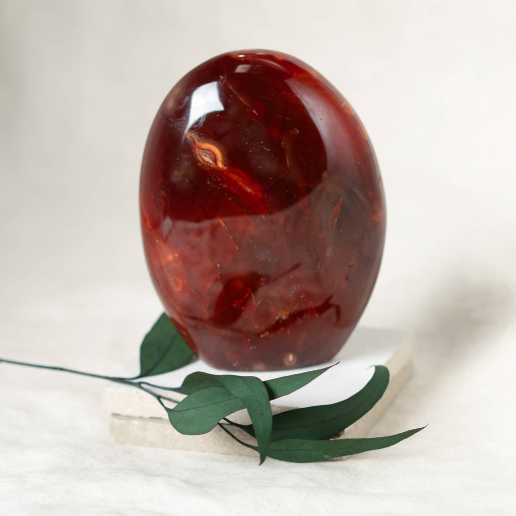Carnelian Freeform Crystals - 1 of a Kind