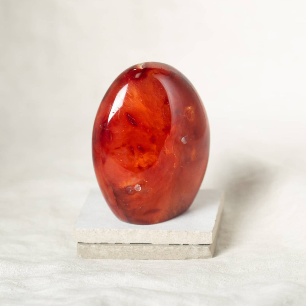 Carnelian Freeform Crystals - 1 of a Kind