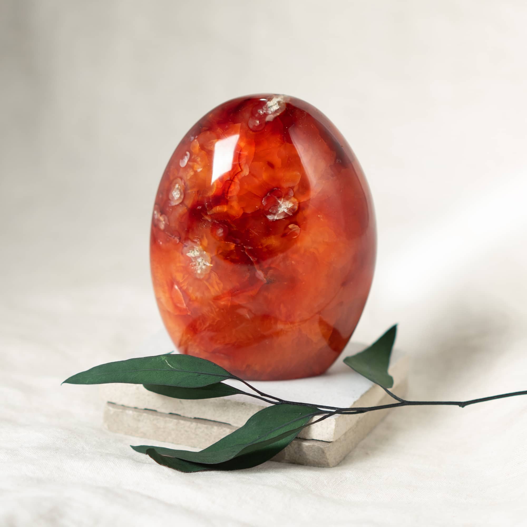 Carnelian Freeform Crystals - 1 of a Kind