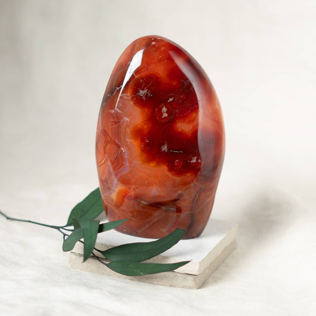 Carnelian Freeform Crystals - 1 of a Kind