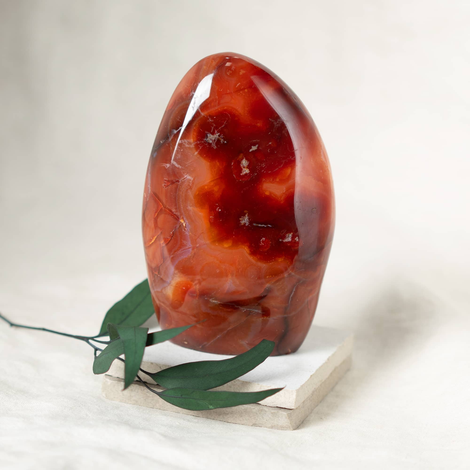 Carnelian Freeform Crystals - 1 of a Kind
